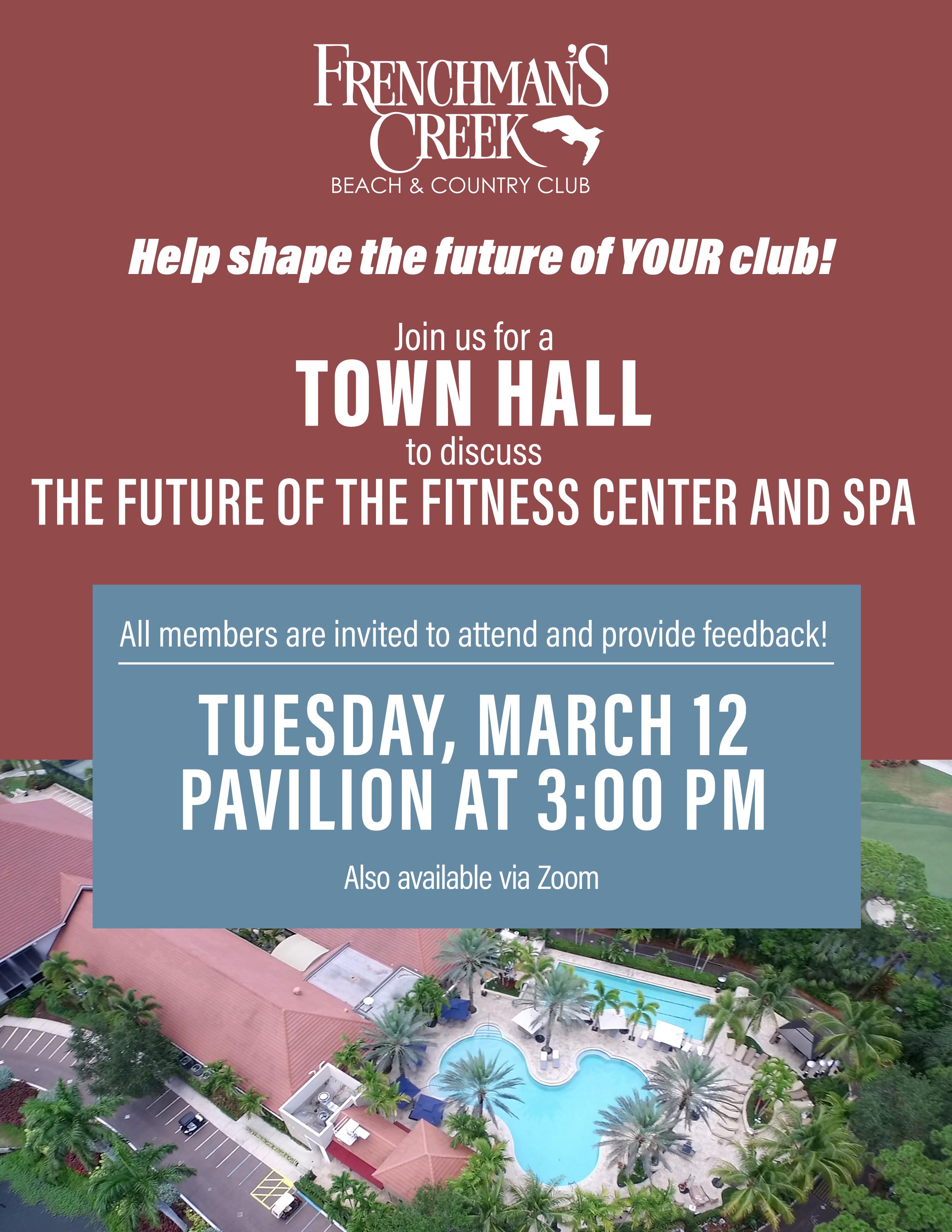 Frenchman's Creek Beach & Country Club Town Hall Meeting - Discuss the ...